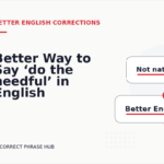 Better Way to Say ‘do the needful’ in English